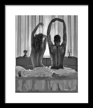 Rise N Grind - Framed Print