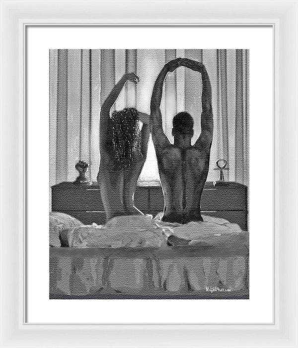 Rise N Grind - Framed Print