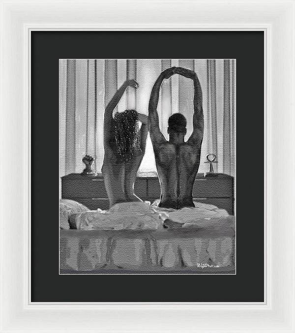 Rise N Grind - Framed Print