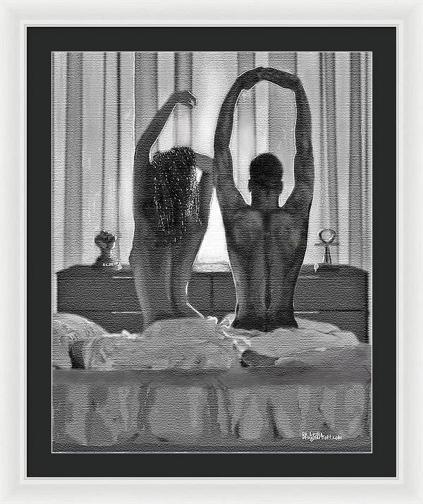 Rise N Grind - Framed Print