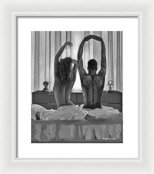 Rise N Grind - Framed Print