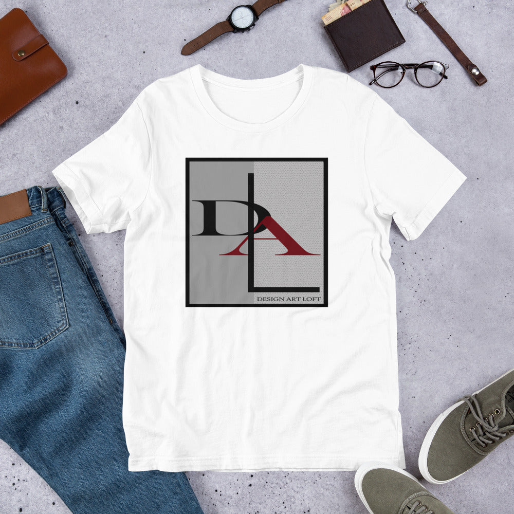 DESIGN ART LOFT LOGO - Short-Sleeve Unisex T-Shirt
